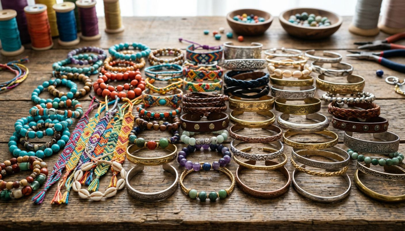 Évolution des tendances dans la personnalisation de bracelets au fil des générations